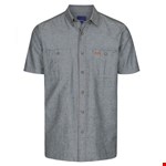 Gloweave Icon Chambray SS Shirt - charcoal